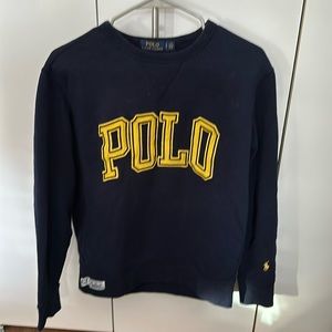 Polo Ralph Lauren navy blue sweatshirt size small excellent condition OBO